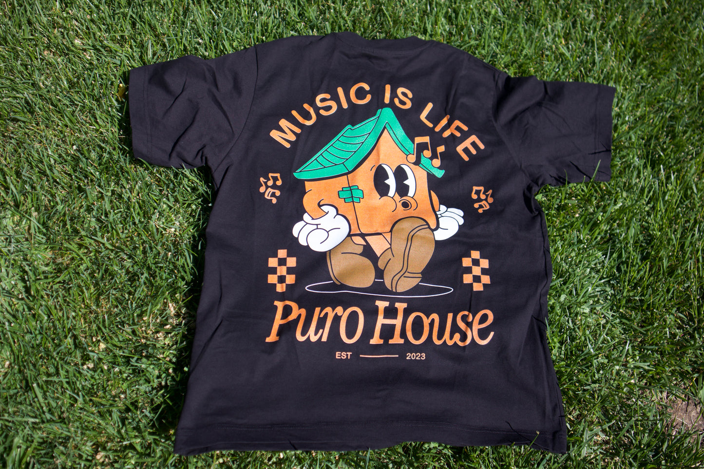 PURO HOUSE BLACK T-SHIRT