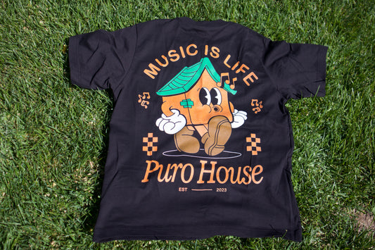 PURO HOUSE BLACK T-SHIRT